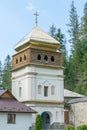 Tower of the Manyava monastery Royalty Free Stock Photo
