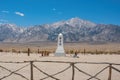 Manzanar Cemetery of the Manzanar National Historic Site