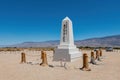 Manzanar Cemetery of the Manzanar National Historic Site