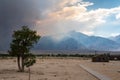 Manzanar Japanese Internment Camp in Independence California Royalty Free Stock Photo