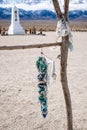 Manzanar Memorail and a Thousand Cranes Royalty Free Stock Photo