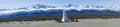 Manzanar Memorial Panorama Royalty Free Stock Photo