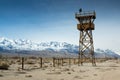 Manzanar Watch Tower Royalty Free Stock Photo