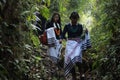 Mao girls from Chithuni festival with their tribal shawls