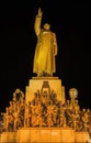 Mao Statue Heroes Zhongshan Square Shenyang China Night