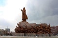 Mao Zedong Sculpture in Zhongshan Square