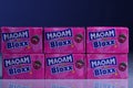 Maoam Bloxx packs, strawberry flavour