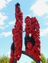 Maori art Royalty Free Stock Photo