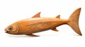 Maori Art Inspired Wooden Fish By Jack Levine