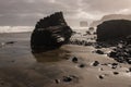 Maori Bay at low tide Royalty Free Stock Photo