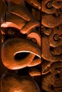 Maori carving Royalty Free Stock Photo