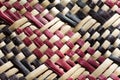 Maori culture - woven flax Royalty Free Stock Photo