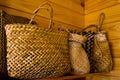 Maori flax bags