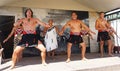 Maori Haka war dance