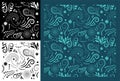 Maori Koru Seamless Pattern