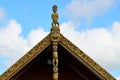 Maori Marae Royalty Free Stock Photo