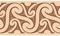 Maori tattoo pattern.