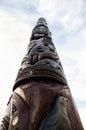 Maori Totem - New Zealand Royalty Free Stock Photo