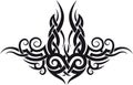 Maori tribal tattoo design