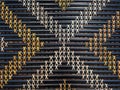 Maori weaving artwork Royalty Free Stock Photo