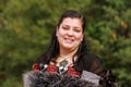 Maori Woman in Cloak Royalty Free Stock Photo