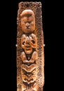 Maori wooden sculpture