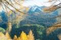 Maountain autumn landscape Royalty Free Stock Photo