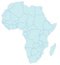 Map of Africa