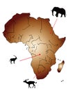 Map of Africa