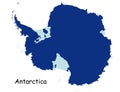 Map of Antarctica