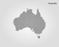 Map of Australia. Vector illustration. World map