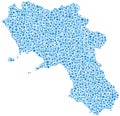 Map of Campania