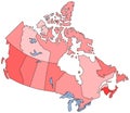 Map of Canada