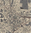 map of the city of Bochum, Arnsberg, Germany