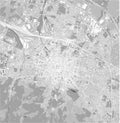 map of the city of Bologna  Emilia-Romagna  Italy Royalty Free Stock Photo