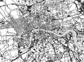 Map of the city of London, Great Britain Royalty Free Stock Photo