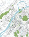 Map of the city of Nanking, China