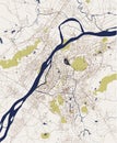 Map of the city of Nanking, China