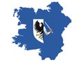 Map and Coat of Arms of Connacht