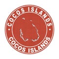 Map of Cocos Islands Tennis Court