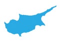 Map of cyprus. High detailed vector map - cyprus.