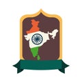 india happy independence day vector ilustration