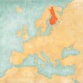 Map of Europe - Finland