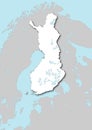 Map of Finland