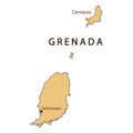 Map of Grenada