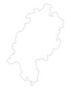 Map of Hesse