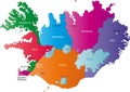 Map of Iceland