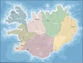 Map of Iceland