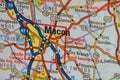 Map Image of Macon, Georgia