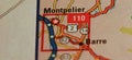 Map Image of Montpelier and Barre Vermont